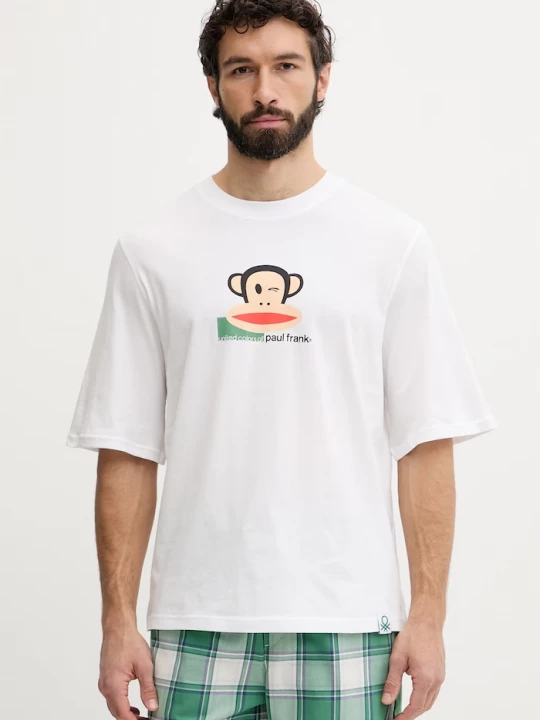 Obrázek produktu United Colors of Benetton pyžamové tričko pánské bavlněné