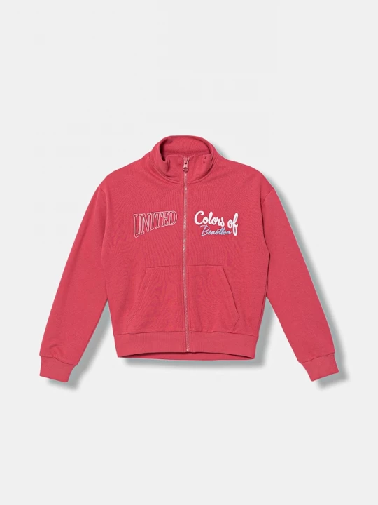 Obrázek produktu United Colors of Benetton rozepínací mikina dětská bavlněná