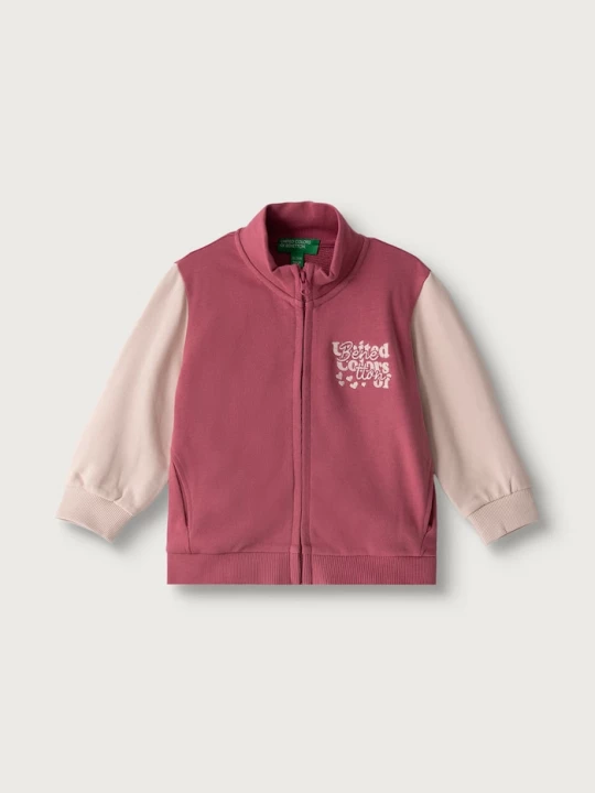 Obrázek produktu United Colors of Benetton rozepínací mikina dětská bavlněná