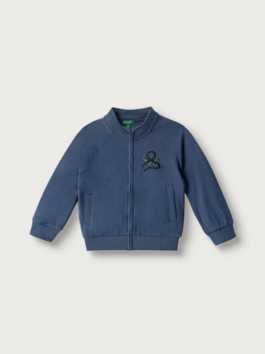 Obrázek produktu United Colors of Benetton rozepínací mikina dětská bavlněná
