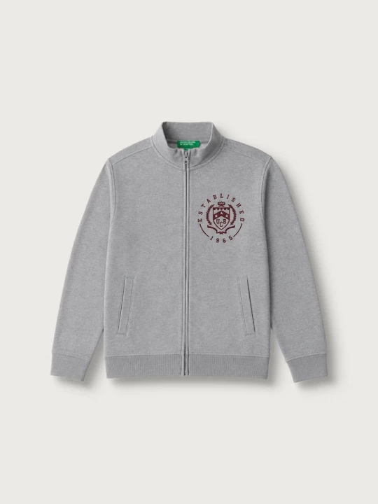 Obrázek produktu United Colors of Benetton rozepínací mikina dětská bavlněná