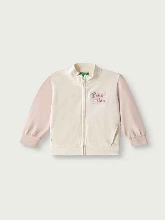 Obrázek produktu United Colors of Benetton rozepínací mikina dětská bavlněná