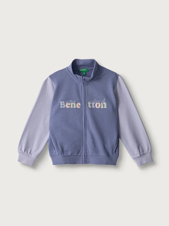 Obrázek produktu United Colors of Benetton rozepínací mikina dětská bavlněná