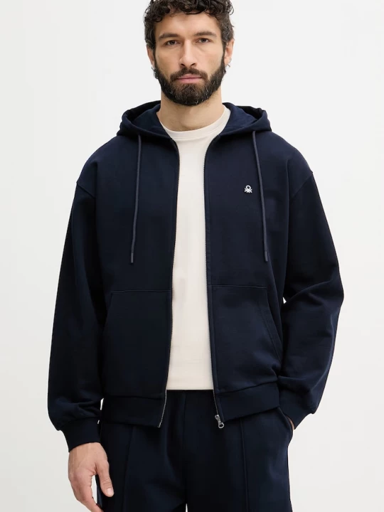Obrázek produktu United Colors of Benetton rozepínací mikina pánská bavlněná