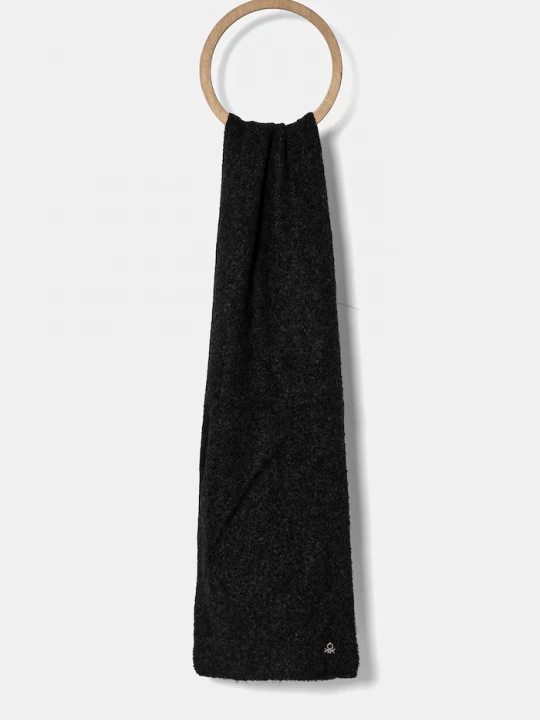 Obrázek produktu United Colors of Benetton Šátek z vlněné směsi United Colors of Benetton černá