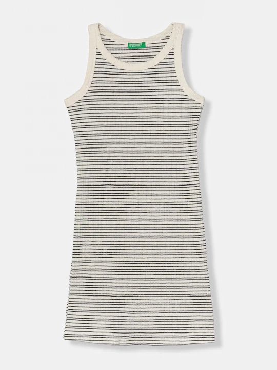 Obrázek produktu United Colors of Benetton šaty s bavlnou béžová