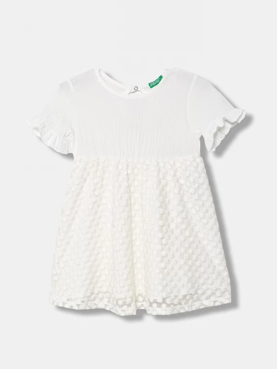 Obrázek produktu United Colors of Benetton šaty s viskózou béžová