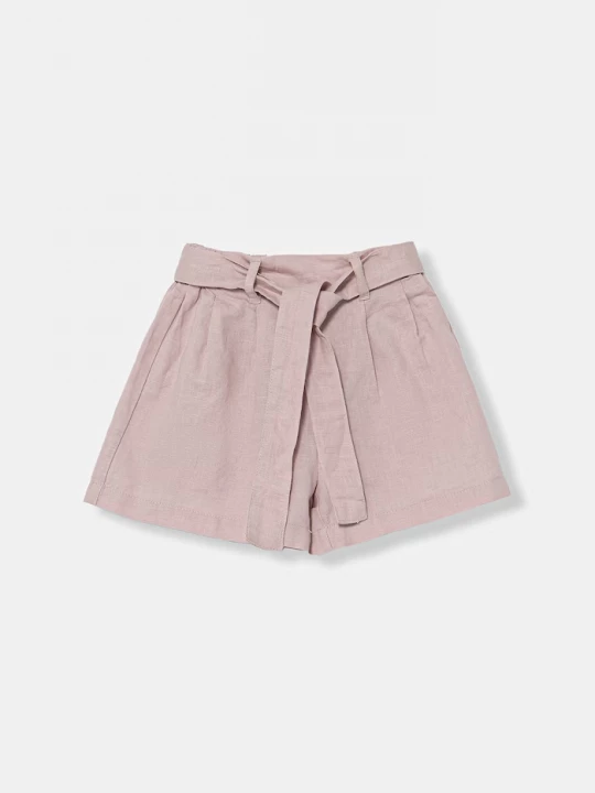 Obrázek produktu United Colors of Benetton šortky dětské se lnem růžová