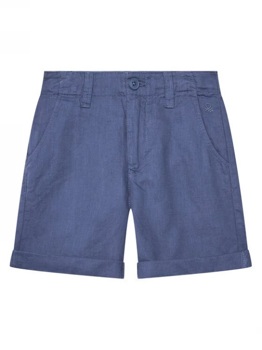 Obrázek produktu United Colors Of Benetton Šortky z materiálu 43WBC901E Modrá Regular Fit