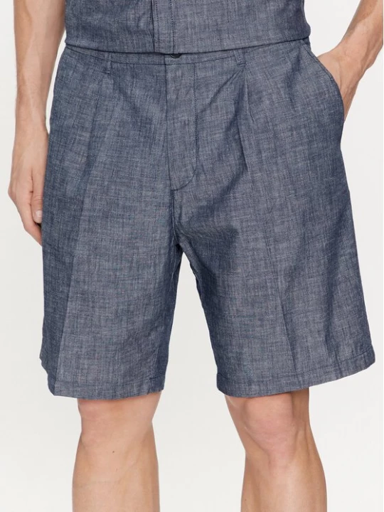 Obrázek produktu United Colors Of Benetton Šortky z materiálu 4WV1U9005 Tmavomodrá Regular Fit