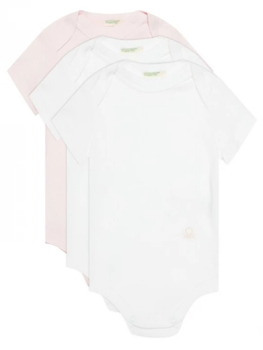 Obrázek produktu United Colors Of Benetton Souprava dětských body 3GI70B079 Růžová