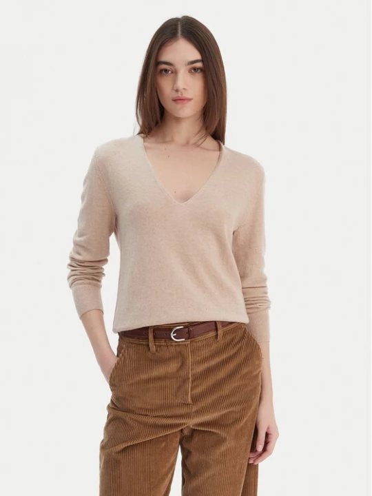 Obrázek produktu United Colors Of Benetton Svetr 1002D401Y Béžová Regular Fit