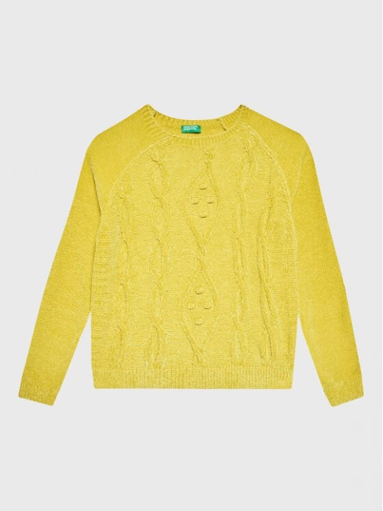 Obrázek produktu United Colors Of Benetton Svetr 1027C101P Žlutá Regular Fit