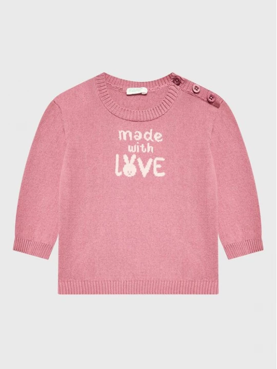 Obrázek produktu United Colors Of Benetton Svetr 112CB1009 Růžová Regular Fit