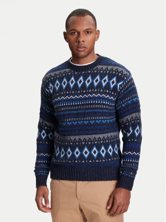 Obrázek produktu United Colors Of Benetton Svetr 1137K107V Modrá Regular Fit