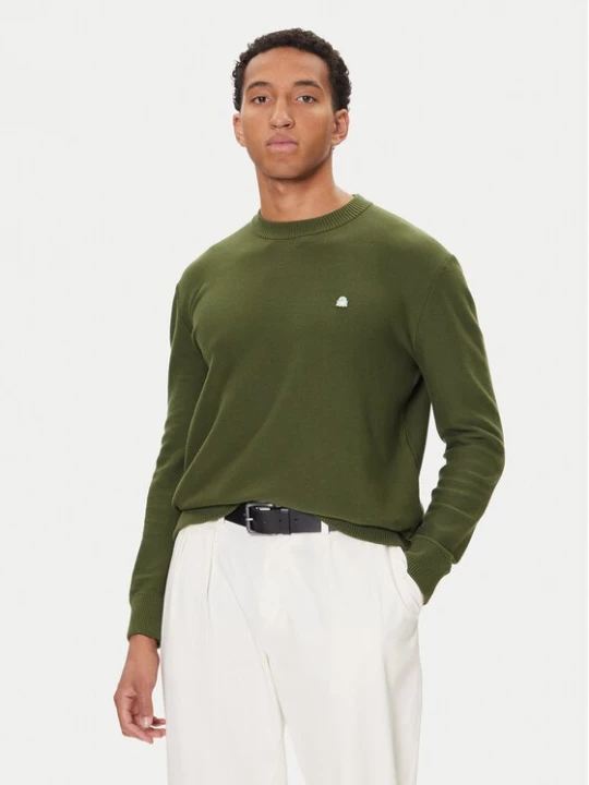 Obrázek produktu United Colors Of Benetton Svetr 1V4KU10AF Zelená Regular Fit