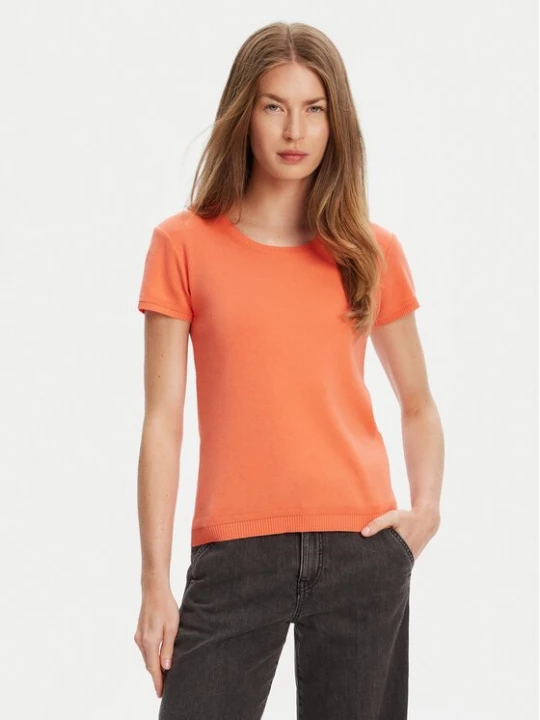 Obrázek produktu United Colors Of Benetton T-Shirt 1091D1M10 Oranžová Regular Fit