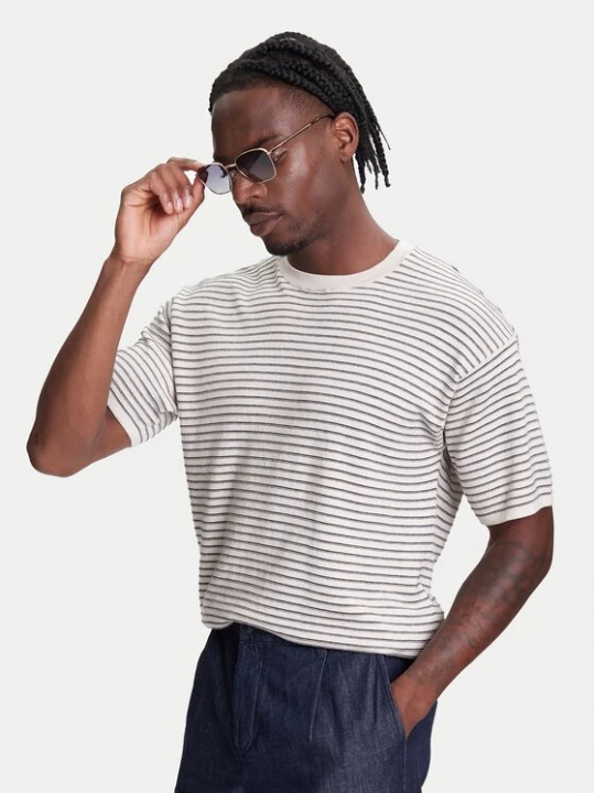 Obrázek produktu United Colors Of Benetton T-Shirt 1195K109V Béžová Relaxed Fit