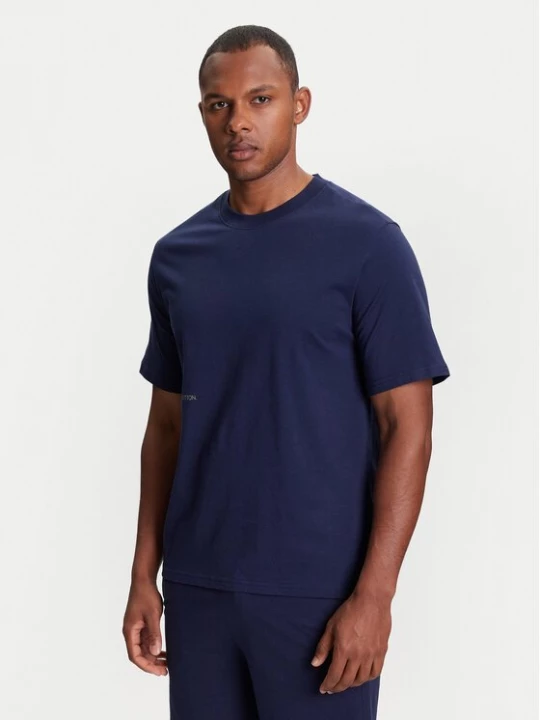 Obrázek produktu United Colors Of Benetton T-Shirt 30964M01W Tmavomodrá Regular Fit