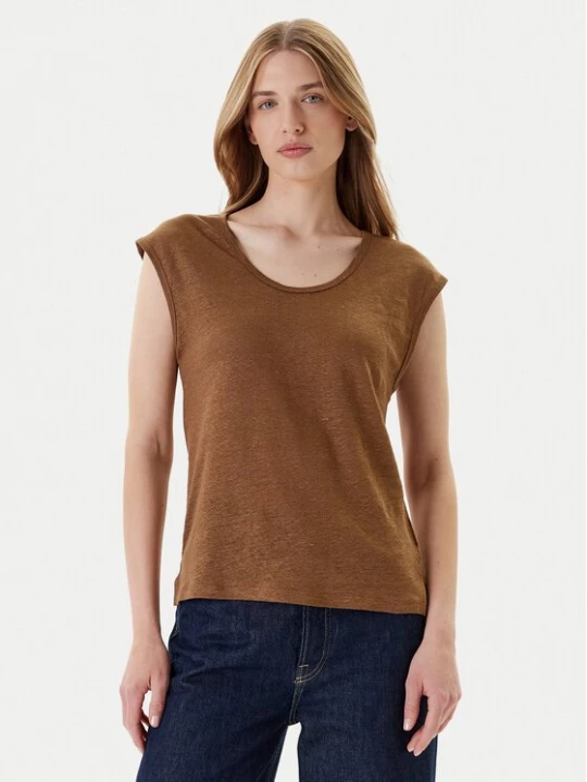 Obrázek produktu United Colors Of Benetton T-Shirt 37UJE16B1 Hnědá Regular Fit