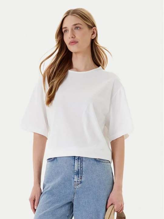 Obrázek produktu United Colors Of Benetton T-Shirt 3903D10AA Bílá Boxy Fit