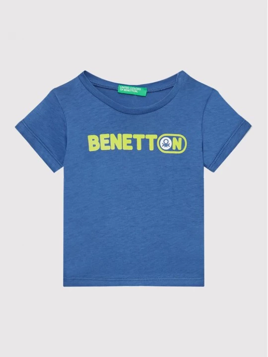 Obrázek produktu United Colors Of Benetton T-Shirt 3I1XG102N Modrá Regular Fit