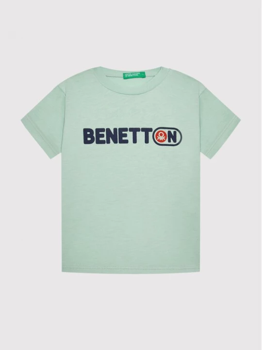 Obrázek produktu United Colors Of Benetton T-Shirt 3I1XG102N Zelená Regular Fit