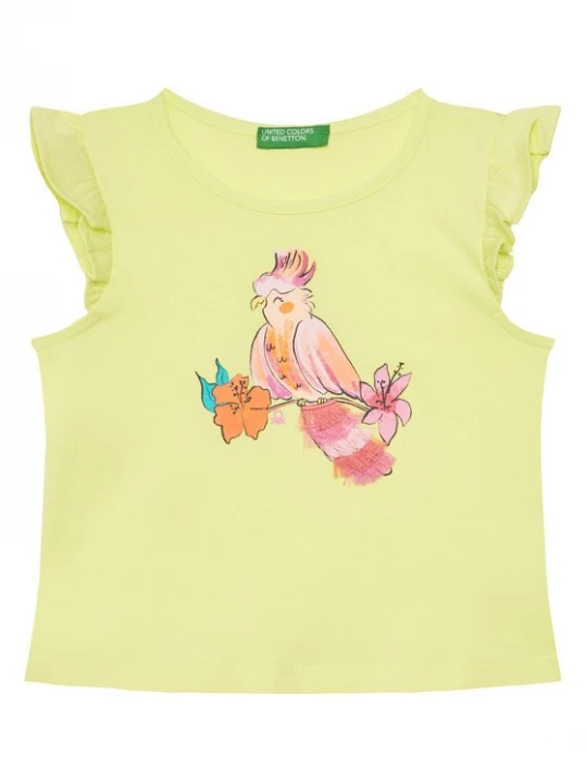 Obrázek produktu United Colors Of Benetton T-Shirt 3I1XG10JK Žlutá Regular Fit