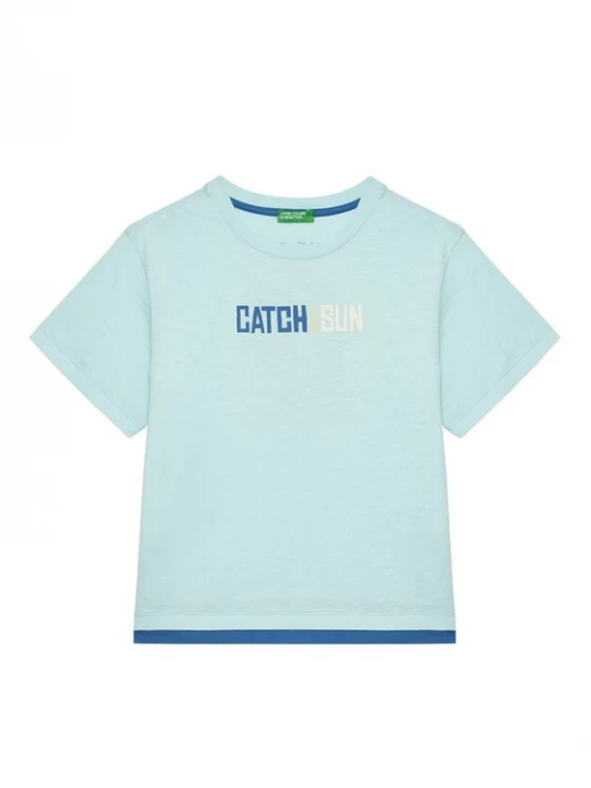 Obrázek produktu United Colors Of Benetton T-Shirt 3SLUG10JF Modrá Regular Fit