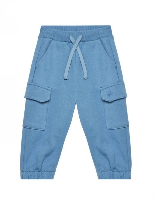 Obrázek produktu United Colors Of Benetton Teplákové kalhoty 3UNIGF045 Modrá Regular Fit