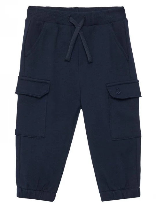Obrázek produktu United Colors Of Benetton Teplákové kalhoty 3UNIGF045 Tmavomodrá Regular Fit