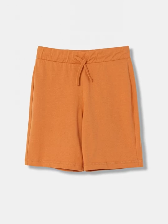 Obrázek produktu United Colors of Benetton teplákové šortky dětské bavlněné oranžová