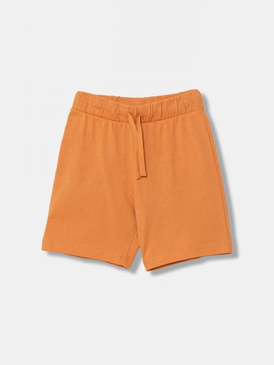 Obrázek produktu United Colors of Benetton teplákové šortky dětské bavlněné oranžová