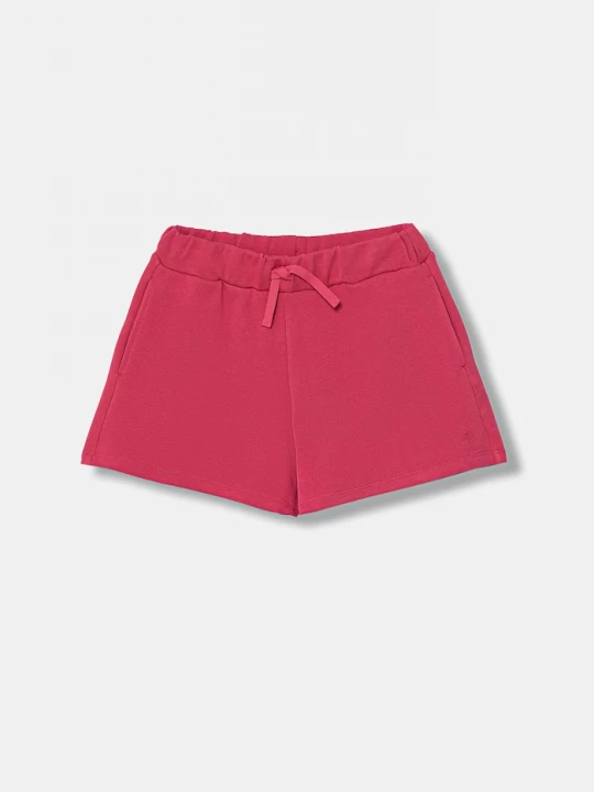 Obrázek produktu United Colors of Benetton teplákové šortky dětské bavlněné růžová