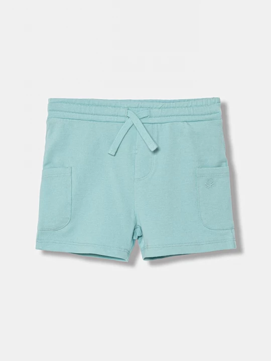 Obrázek produktu United Colors of Benetton teplákové šortky dětské bavlněné tyrkysová