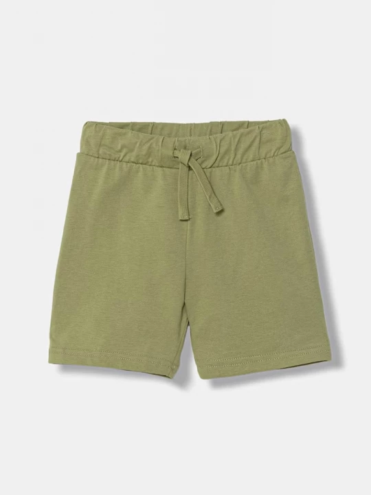 Obrázek produktu United Colors of Benetton teplákové šortky dětské bavlněné zelená