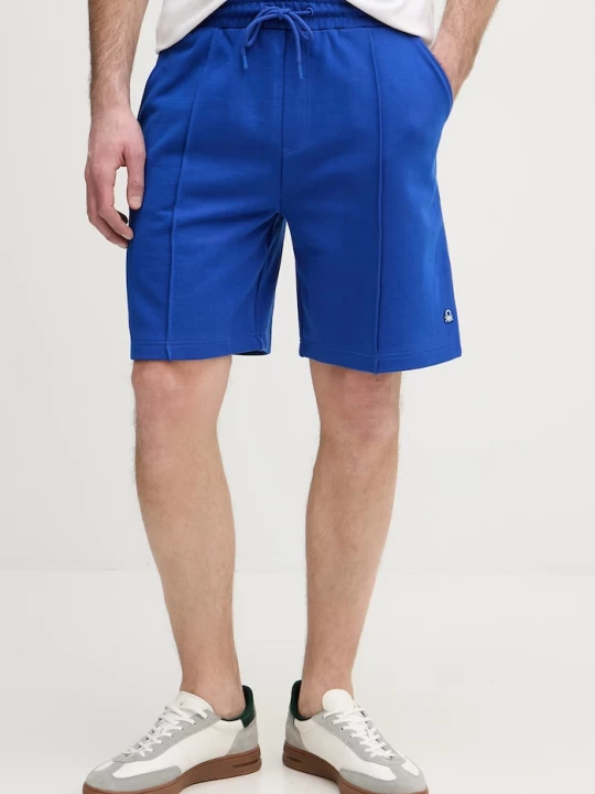Obrázek produktu United Colors of Benetton teplákové šortky pánské bavlněné fialová