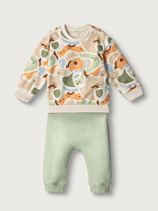 Obrázek produktu United Colors of Benetton teplákový set kojenecký bavlněný s elastanem