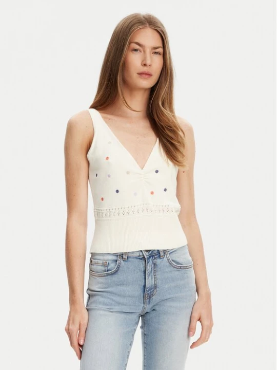 Obrázek produktu United Colors Of Benetton Top 10C1EH01A Béžová Regular Fit