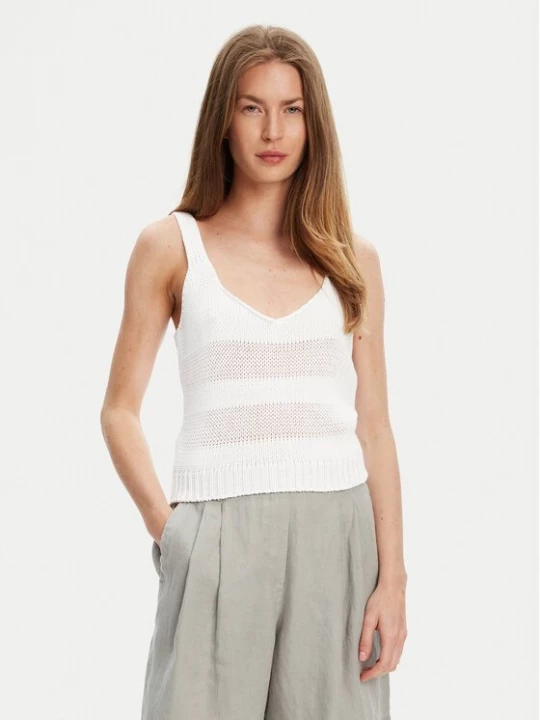 Obrázek produktu United Colors Of Benetton Top 1898DH018 Bílá Relaxed Fit