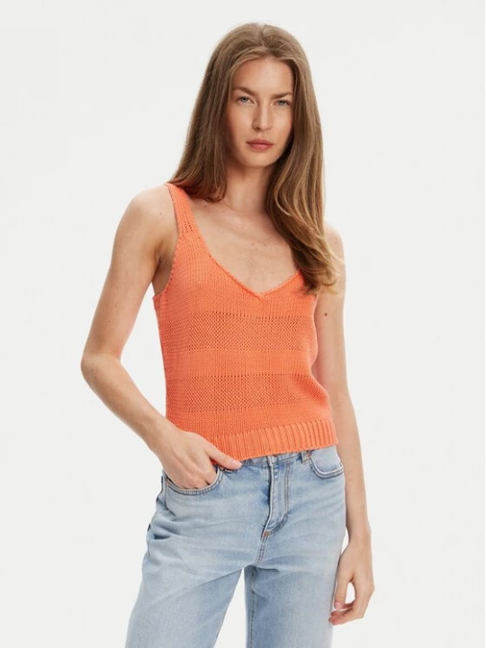 Obrázek produktu United Colors Of Benetton Top 1898DH018 Oranžová Relaxed Fit