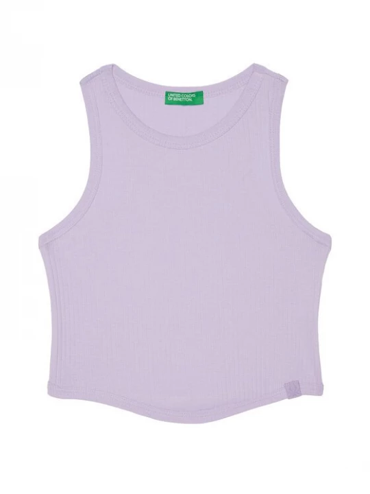 Obrázek produktu United Colors Of Benetton Top 31H3CH01F Fialová Slim Fit
