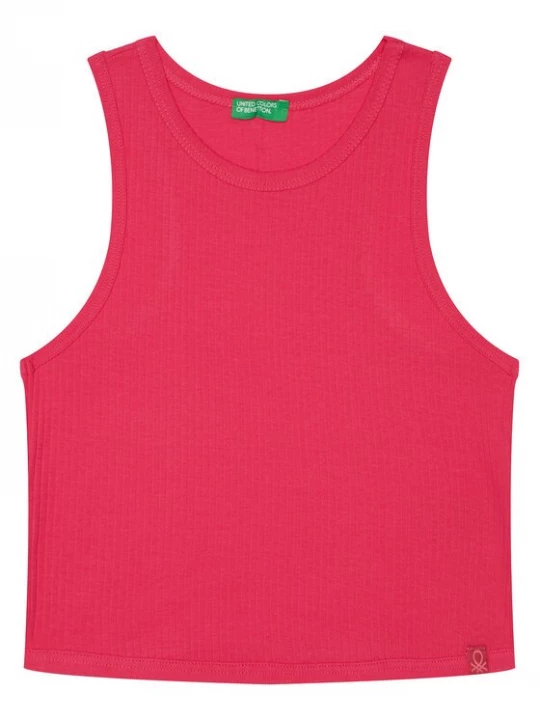 Obrázek produktu United Colors Of Benetton Top 31H3CH01F Růžová Slim Fit