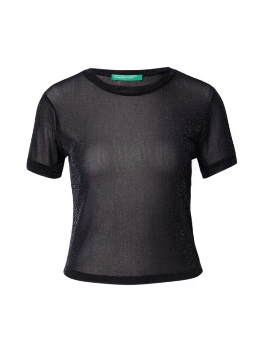 Obrázek produktu UNITED COLORS OF BENETTON Tričko černý melír
