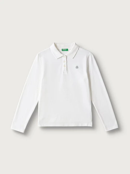 Obrázek produktu United Colors of Benetton tričko s dlouhým rukávem dětské bavlněné s elastanem