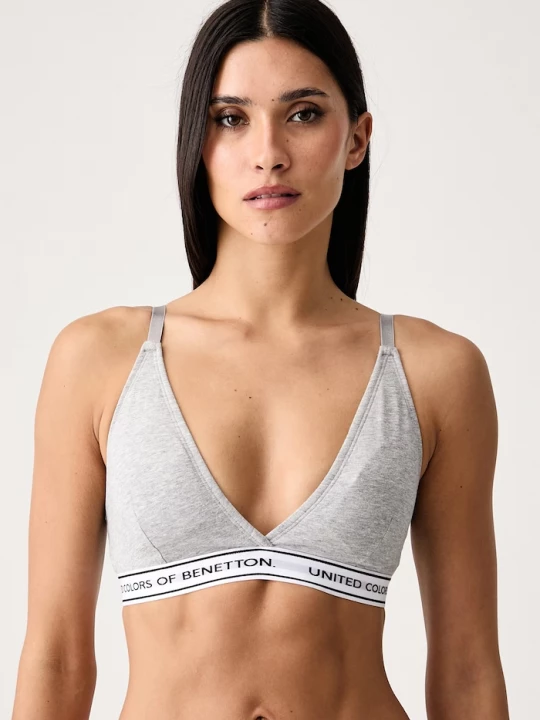 Obrázek produktu United Colors of Benetton trojúhelníková podprsenka s bavlnou
