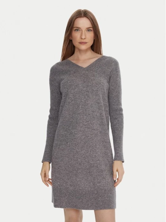 Obrázek produktu United Colors Of Benetton Úpletové šaty 1044DV02C Šedá Relaxed Fit