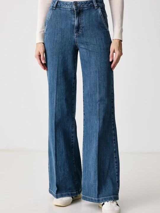 Obrázek produktu United Colors of Benetton wide leg džíny dámské