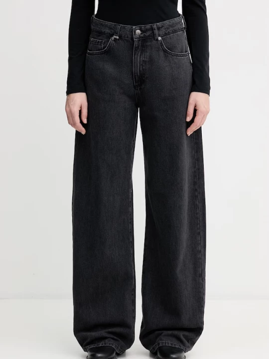 Obrázek produktu United Colors of Benetton wide leg džíny dámské černá