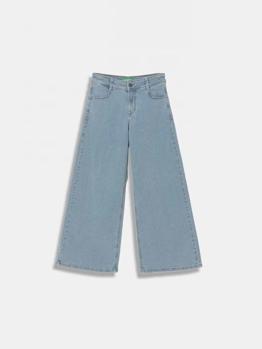 Obrázek produktu United Colors of Benetton Wide leg džíny dětské modrá